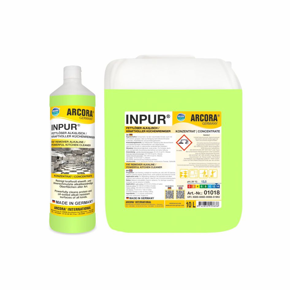 Arcora INPUR FETTLÖSER ALKALISCH / KRAFTVOLLER KÜCHENREINIGER-zoom-1