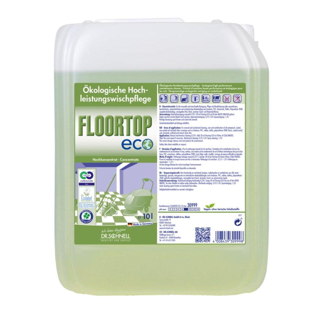 Dr. Schnell Floortop Eco Bodenreiniger Konzentrat, ökologisch, hochwirksam-3