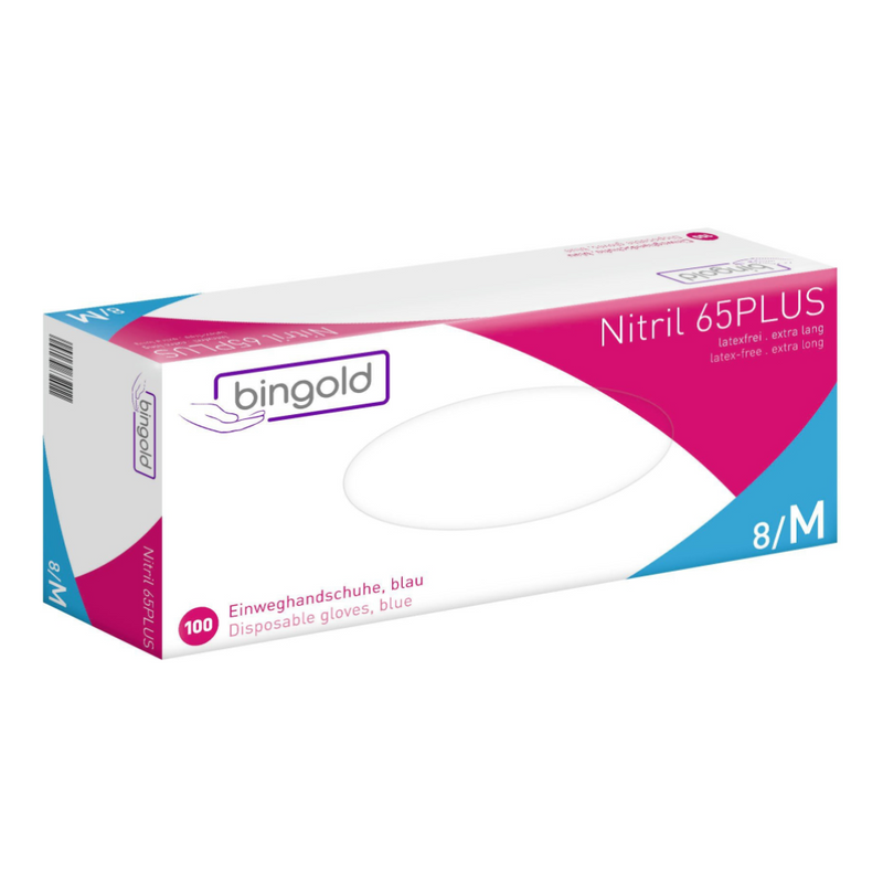 Bingold Nitril 65PLUS Handschuhe, blau-zoom-