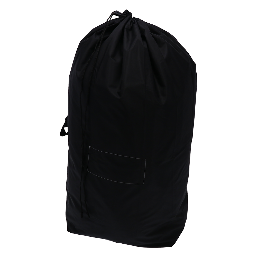 DEISS 6504 - Wiederverwendbarer Abfallsack 700x1100 mm schwarz | Karton (50 Packungen)