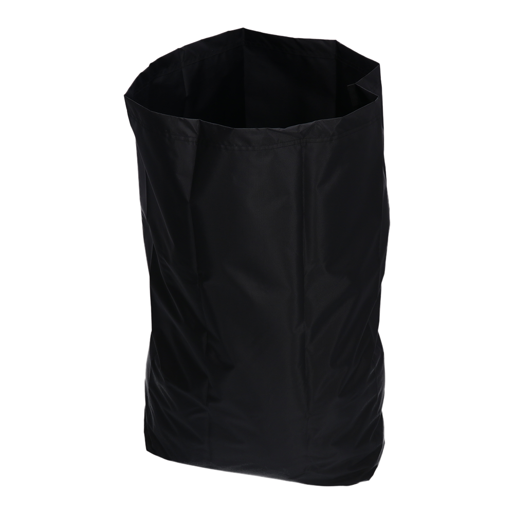 DEISS 6508 - Wiederverwendbarer Abfallsack 650x870 mm schwarz | Karton (50 Packungen)