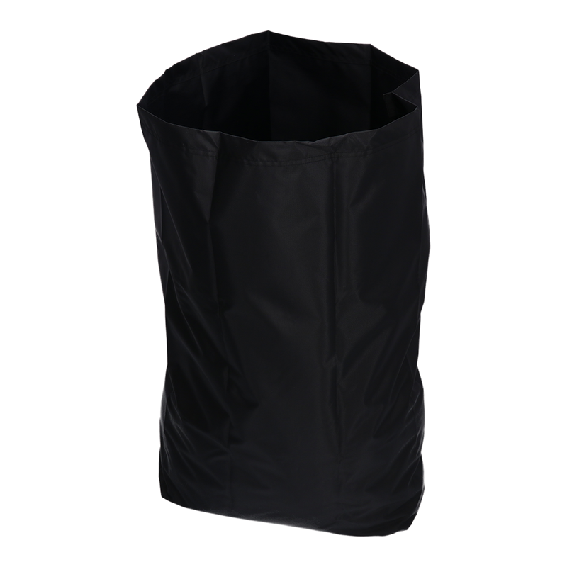 DEISS 6508 - Wiederverwendbarer Abfallsack 650x870 mm schwarz | Karton (50 Packungen)-zoom-