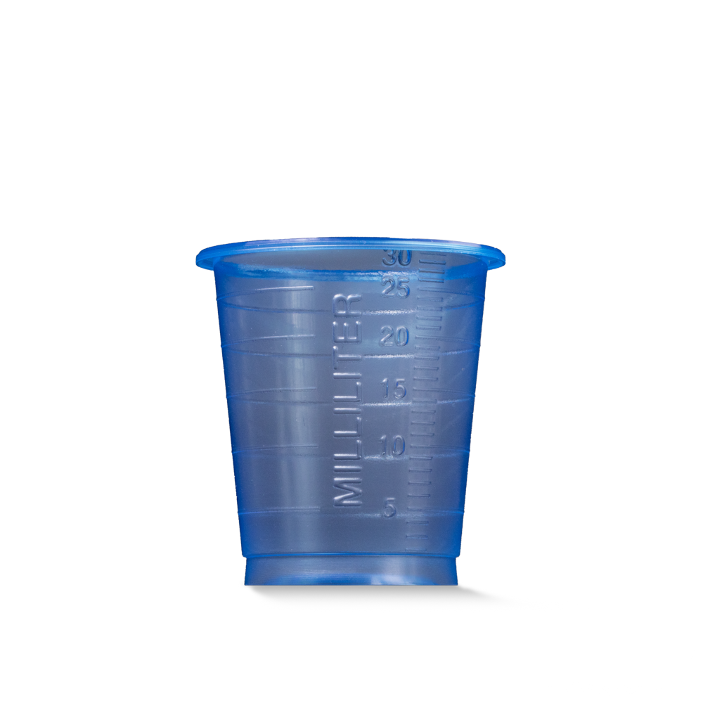 MED COMFORT BASIC Einmal Medizinbecher, 30 ml, graduiert-1