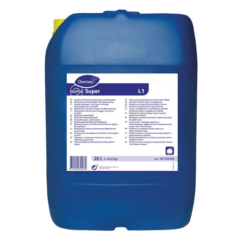 Suma Super L1, Geschirrreiniger mit Bleiche, für Weichwasser | Kanister (20 l)-zoom-1