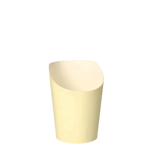 PAPSTAR Snackbecher To Go, Pappe, Ø 7,5 cm, beige, 0,16 l | Folie (75 Stück)-zoom-