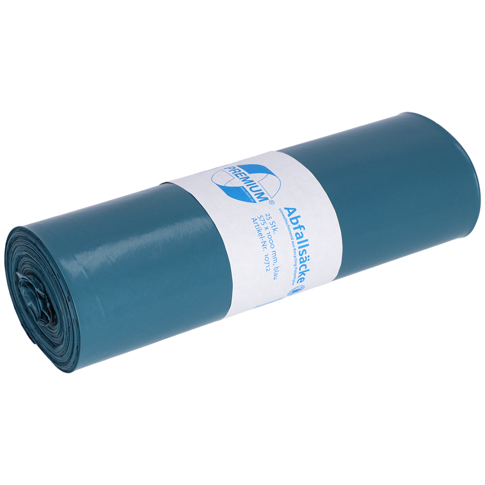 DEISS Müllsäcke 575x1000x0,06 mm aus Recycling-LDPE 70 l