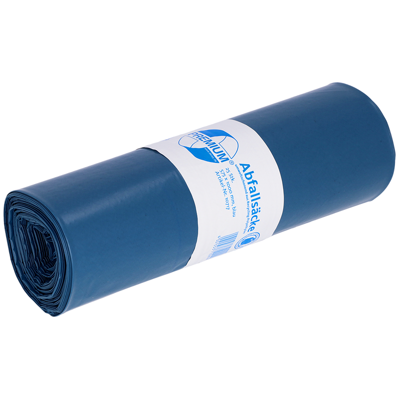 DEISS Müllsäcke 575x1000x0,07 mm aus Recycling-LDPE 70 l-zoom-