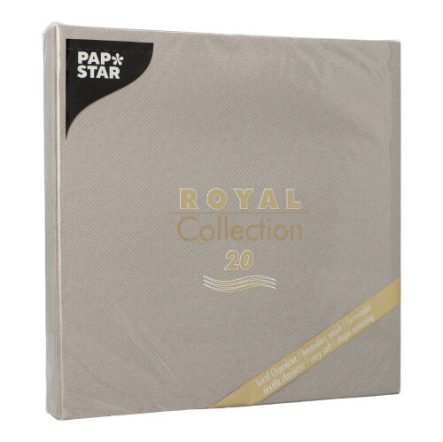 PAPSTAR 20 Servietten "ROYAL Collection" 1/4-Falz 40 cm x 40 cm-54