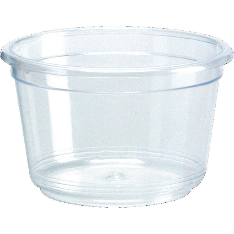 Dressingbecher Transparent PS 47x47x29 mm - Ideal für Lebensmittel | Packung (50 Stück)-zoom-