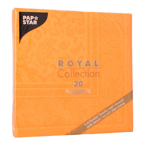 PAPSTAR 20 Servietten "ROYAL Collection" 1/4-Falz 40 cm x 40 cm-50