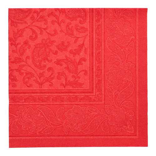 PAPSTAR 50 Servietten "ROYAL Collection" 1/4-Falz 40 x 40 cm rot-zoom-6