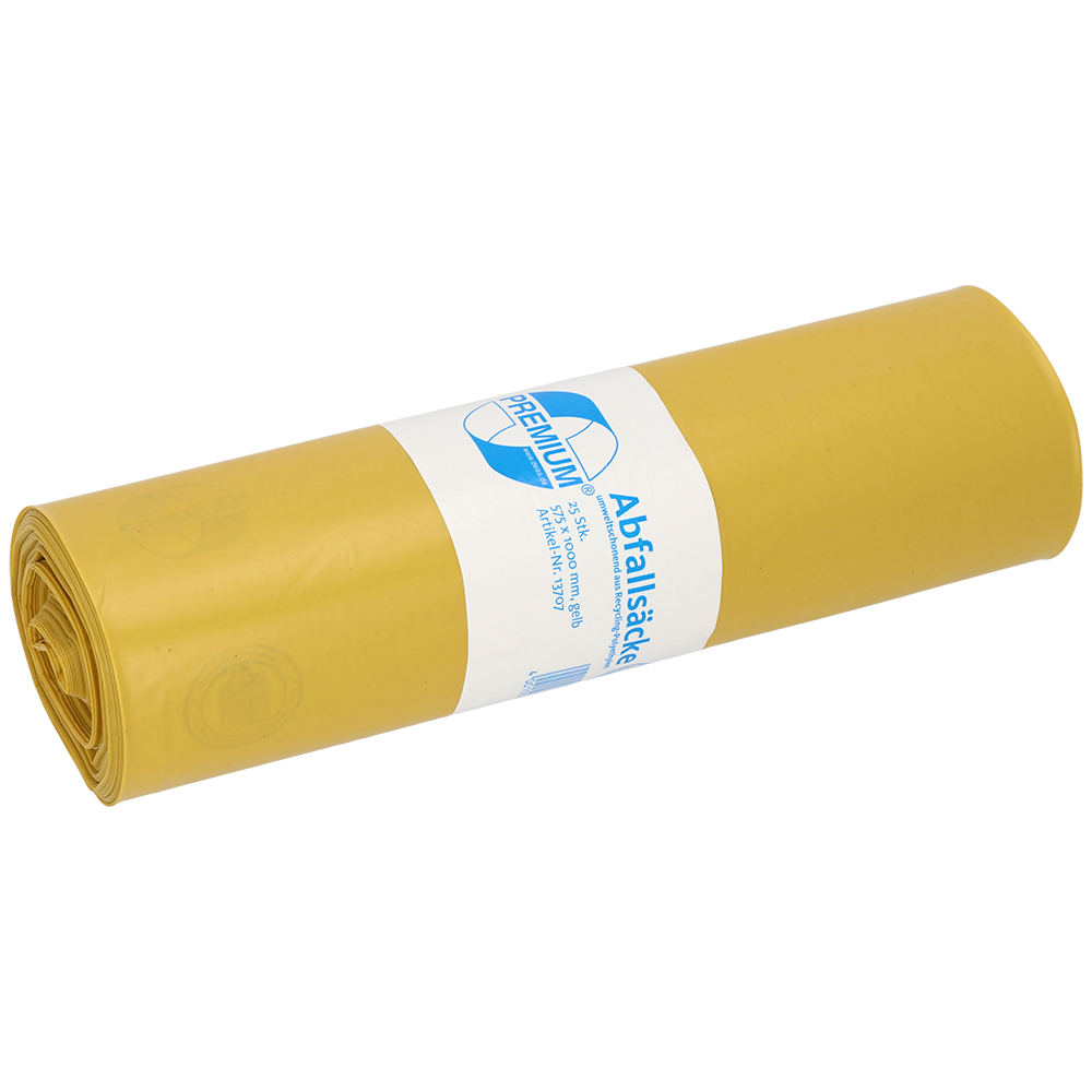 DEISS Müllsäcke 575x1000x0,06 mm aus Recycling-LDPE 70 l-zoom-2