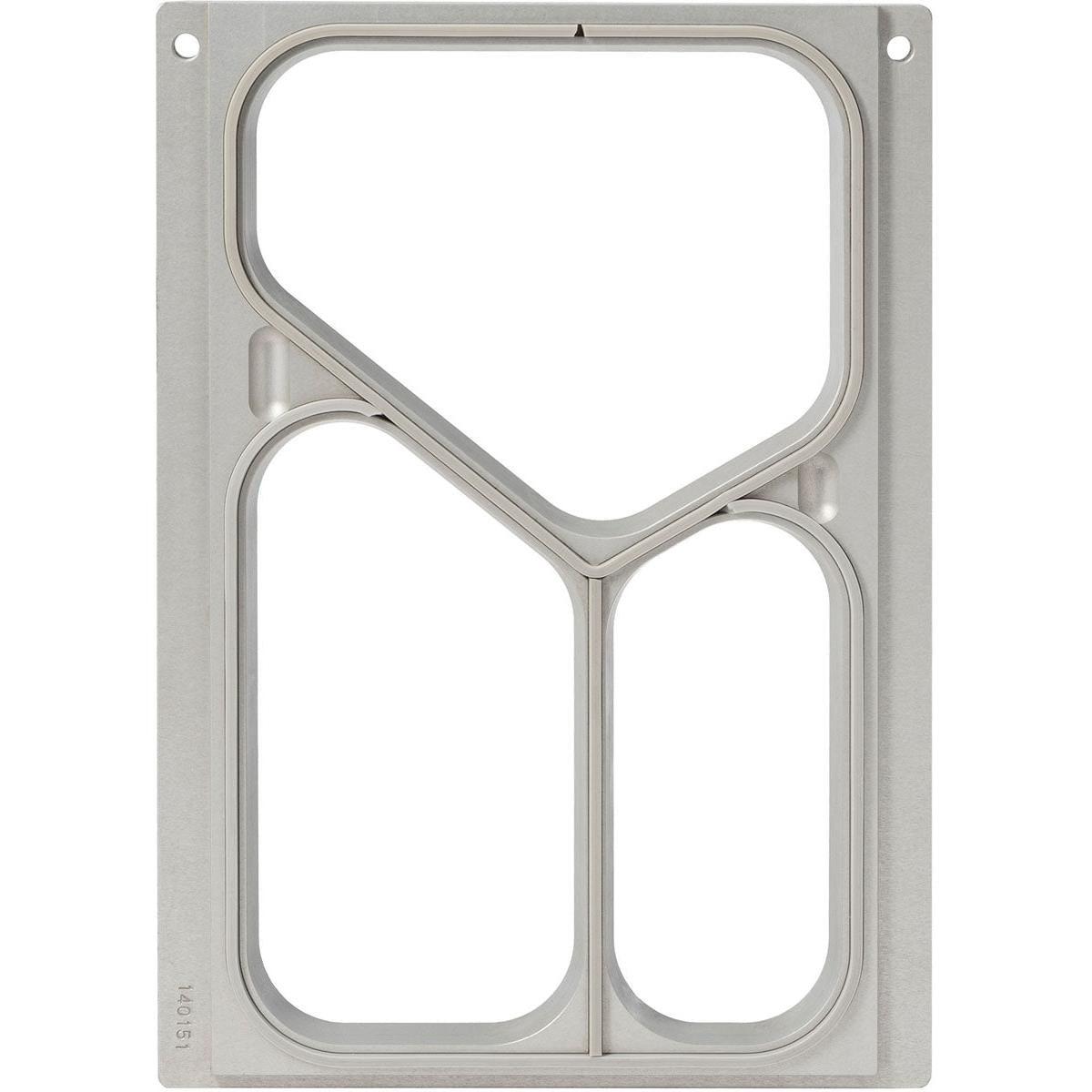 Kassette DF10/20 für 3-fach PP Menüschalen 490/370/200 ml | Packung (1 Stück)