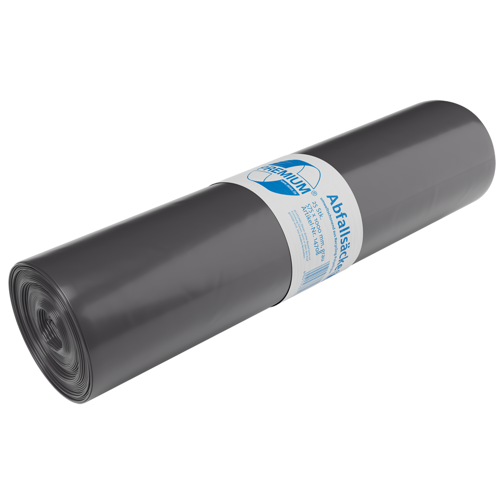 DEISS Müllsäcke 575x1000x0,06 mm aus Recycling-LDPE 70 l-zoom-3