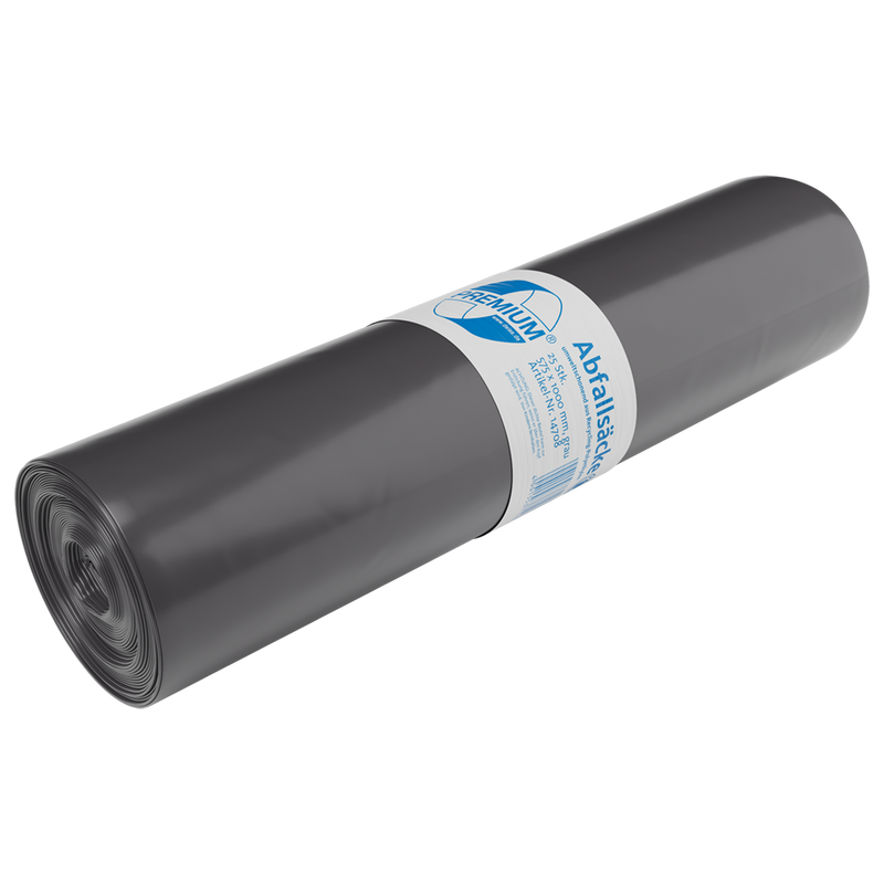 DEISS Müllsäcke 575x1000x0,06 mm aus Recycling-LDPE 70 l-zoom-