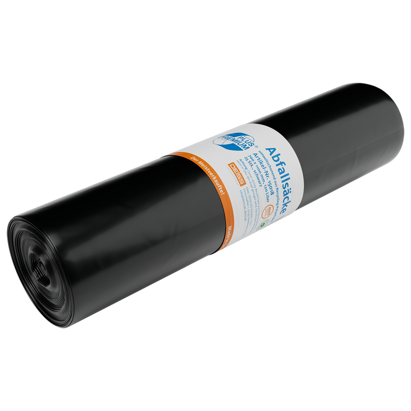 DEISS 15018 - 700x1100 mm schwarz Der Meistverkaufte! | Rolle (25 Stück)-zoom-