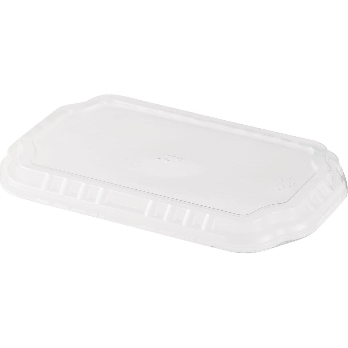 Deckel für Take-Away PP-Schalen 256x163 mm - Transparent APET | Packung (246 Stück)-zoom-1