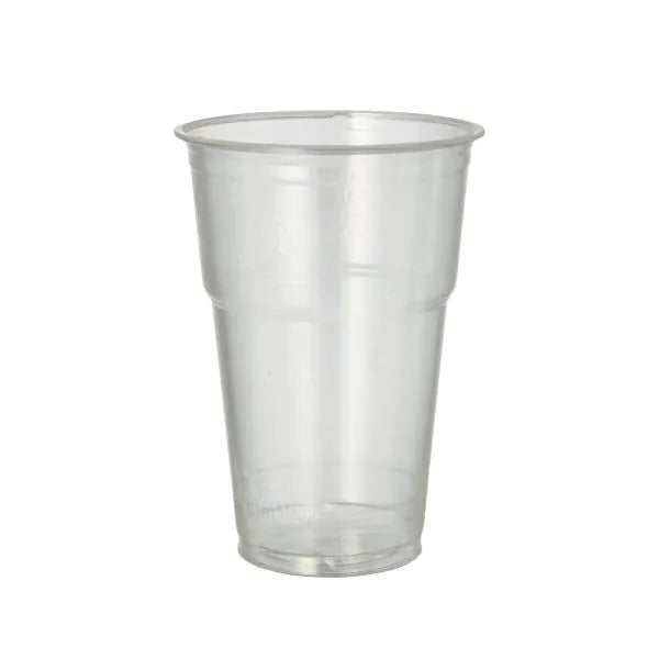 PAPSTAR 70 Kaltgetränkebecher, PLA "pure" glasklar mit Schaumrand-1