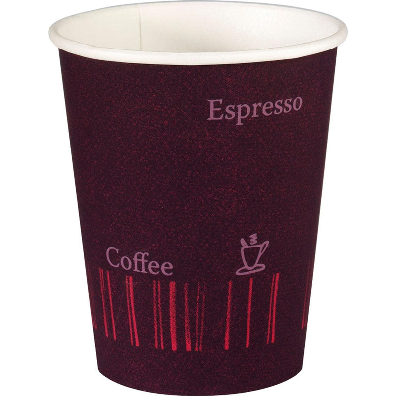 Becher Coffee Quick Bedruckt PAP/PE | Packung (50 Stück) Becher "COFFEE QUICK"-zoom-