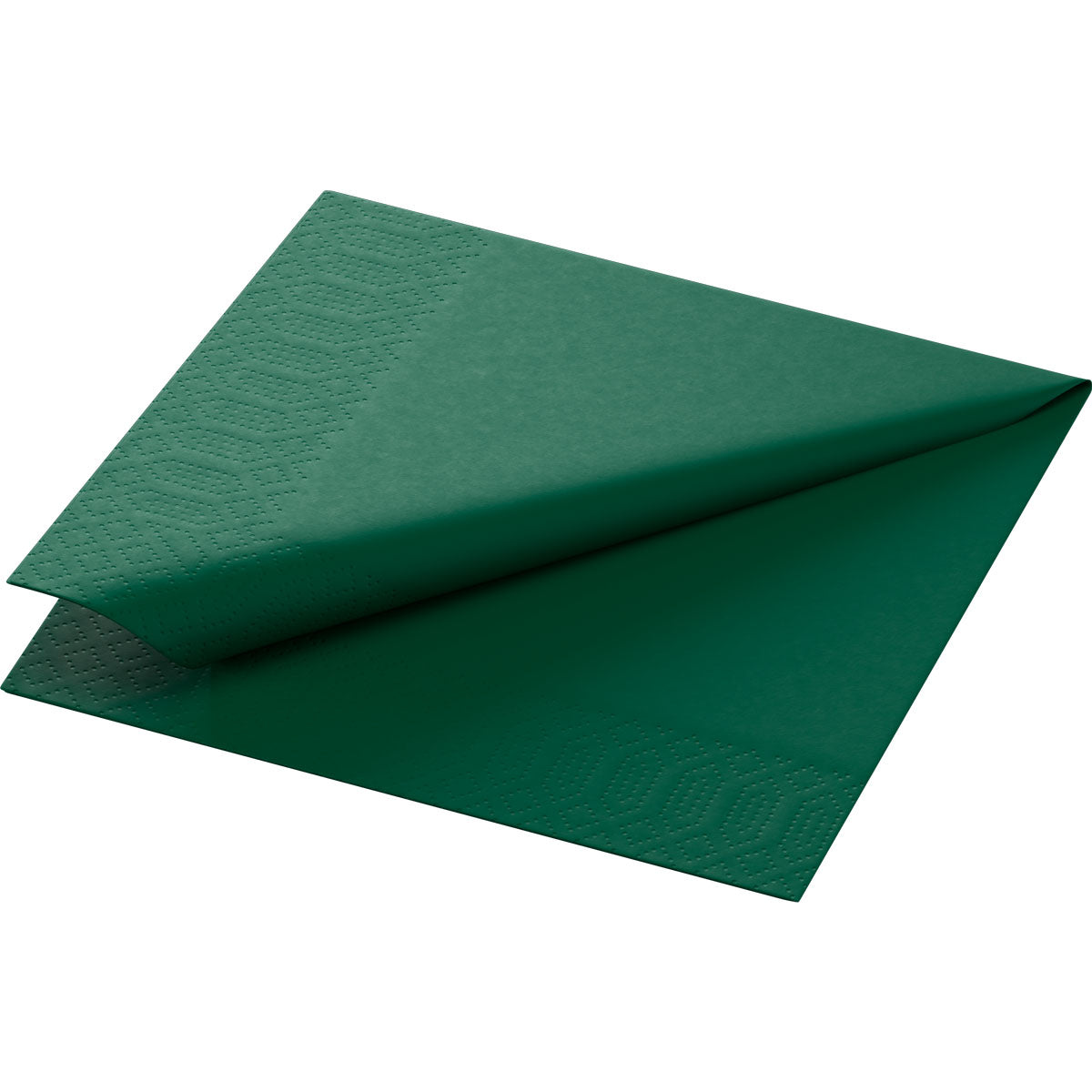 Zellt.-Servietten 24x24 cm, 3-lagig, jägergrün | Packung (250 Servietten)-zoom-1