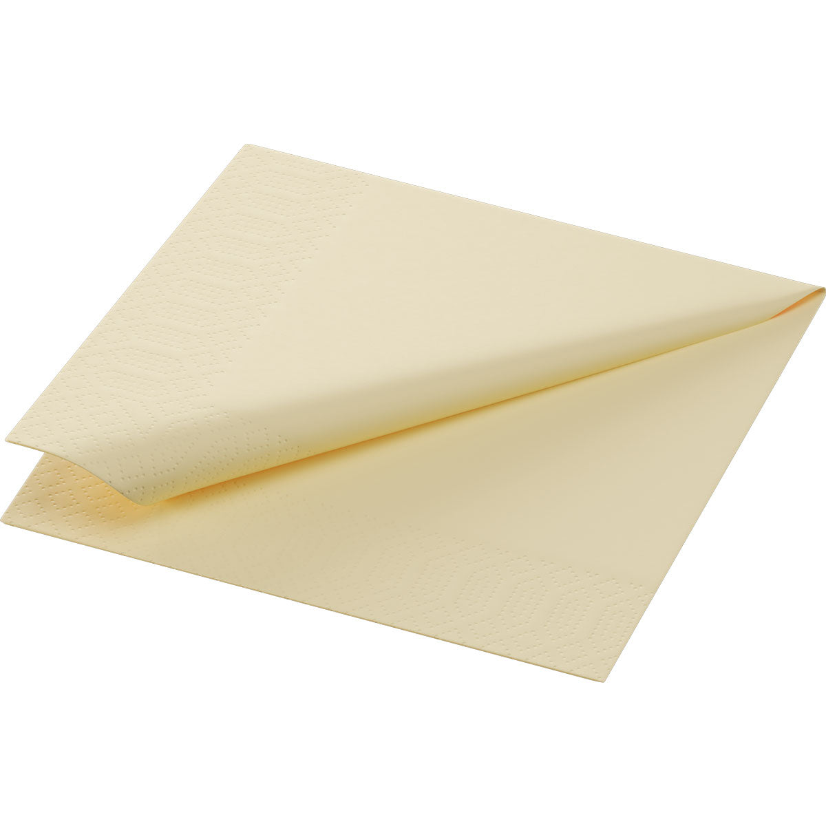 Zellt.-Servietten 24x24 cm, 3-lagig, 1/4 cream | Packung (250 Servietten)-zoom-1