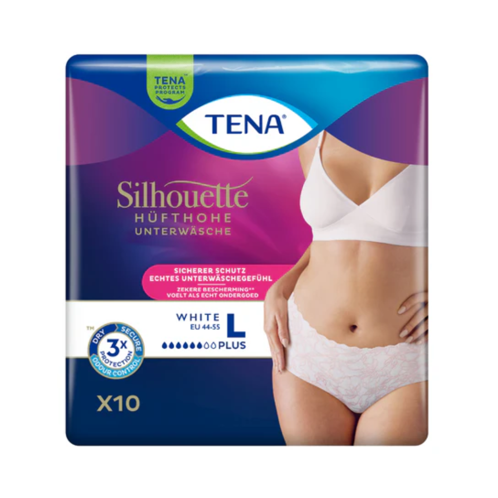 TENA Silhouette Plus White Inkontinenzpants-zoom-3