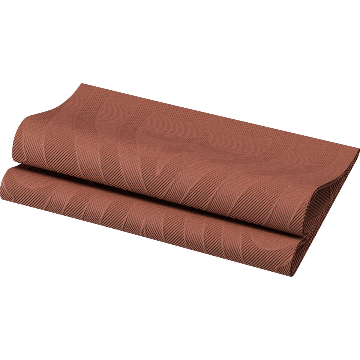 Elegance Servietten 40x40 cm, Lily Chestnut - Hochwertige Tischdekoration | Packung (40 Servietten)-zoom-1