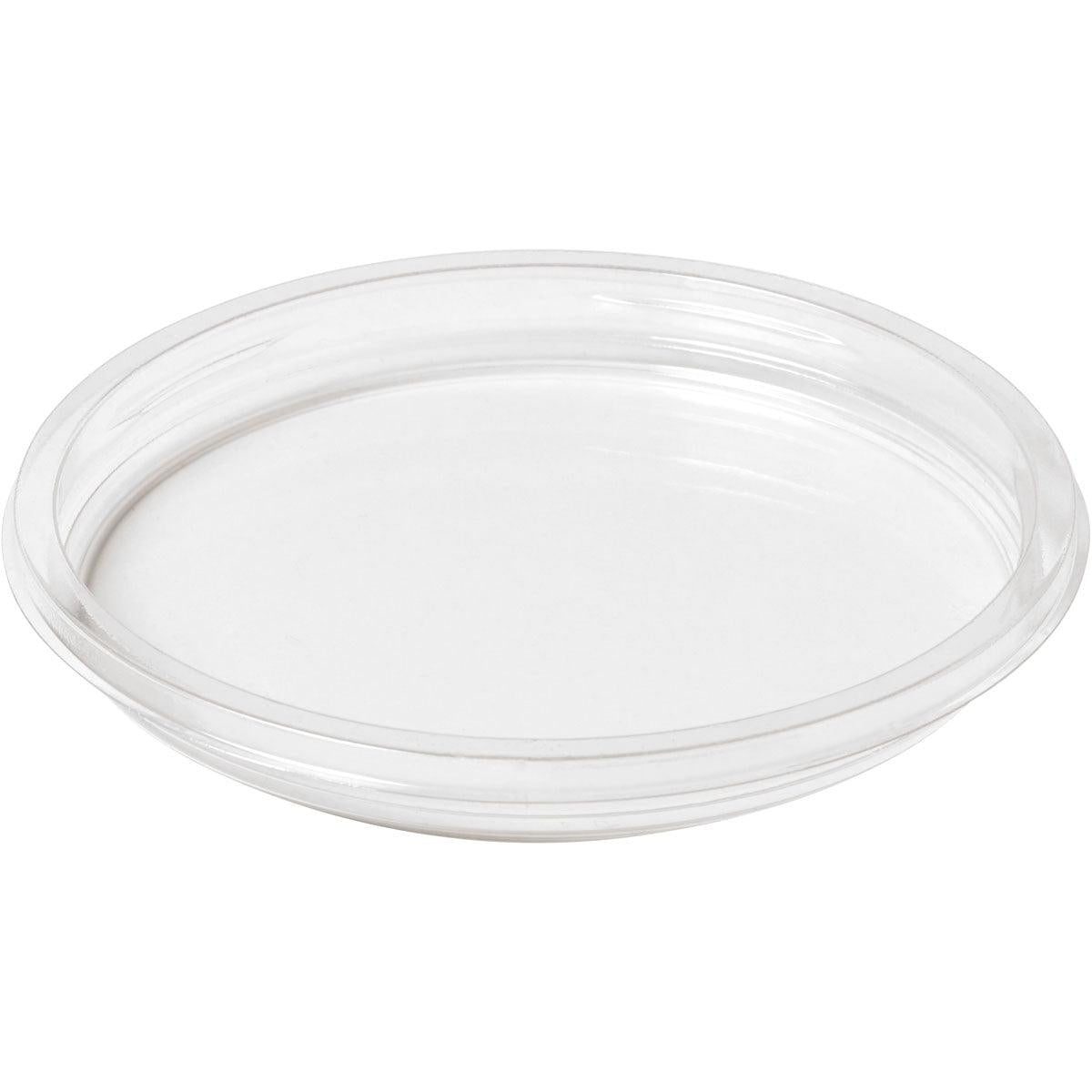 Deckel für Deli-Schalen Crystal, rPET  Transparent rPET 120x120x14 | Packung (35 Stück)-1