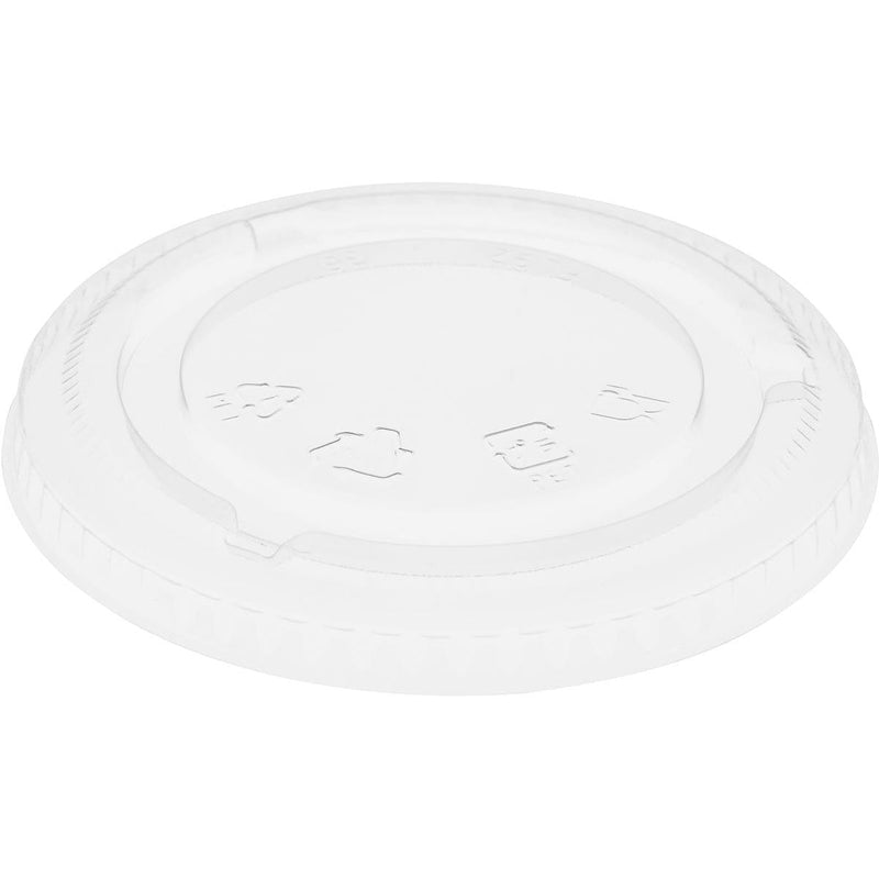Flacher Deckel geschlossen für 188001-2, rPET  Transparent rPET | Packung (60 Stück)-zoom-