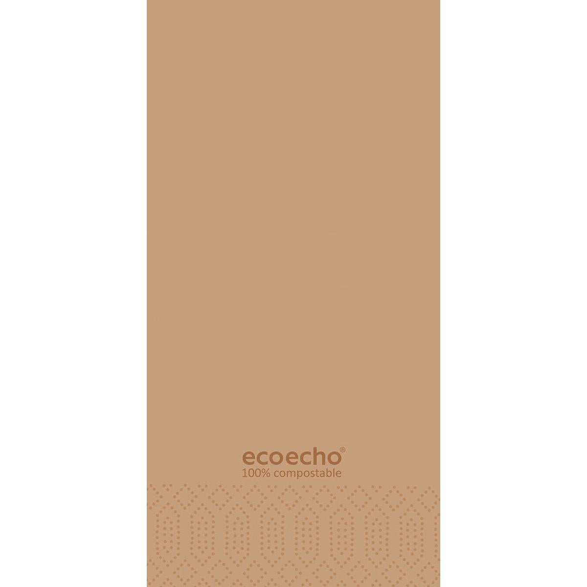 Auslaufartikel: Zelltuchservietten 40 x 40 cm 2-lagig 1/8 Buchfalz EcoEcho | Packung (300 Stück)-zoom-1