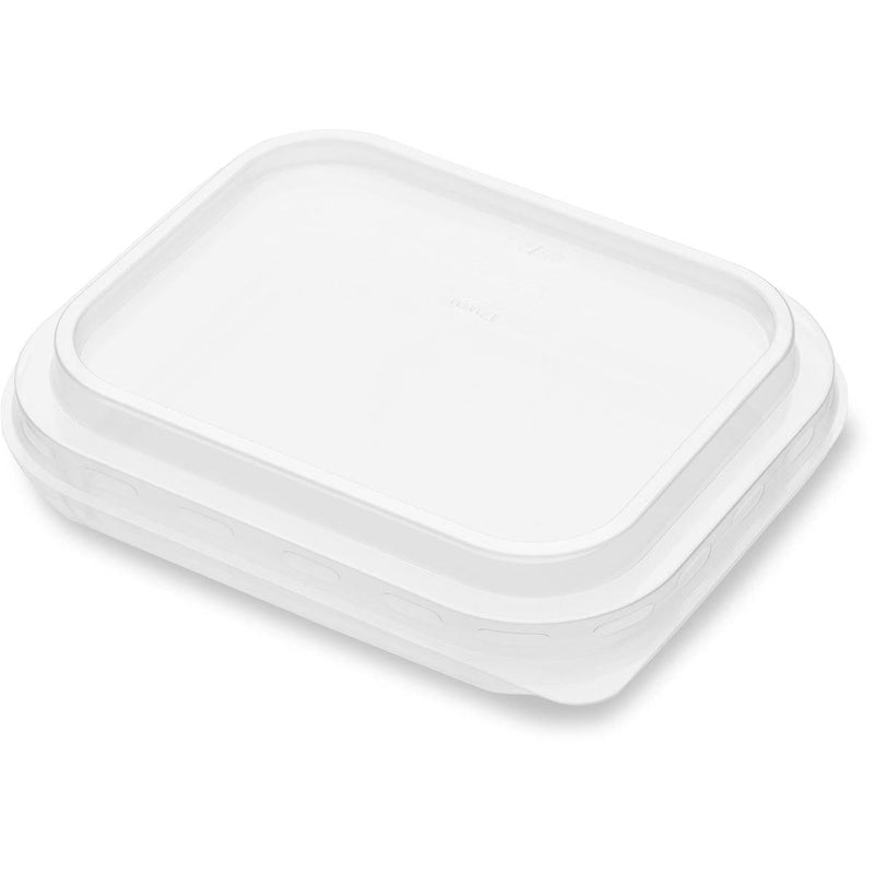 Deckel für PP-Schälchen  Transparent PP 144x120  | Packung (900 Stück)-zoom-