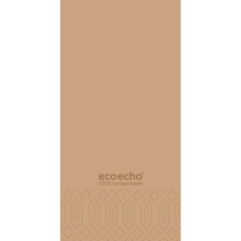 Zelltuchservietten 40 x 40 cm 3-lagig 1/8 Buchfalz EcoEcho | Packung (250 Stück)-zoom-