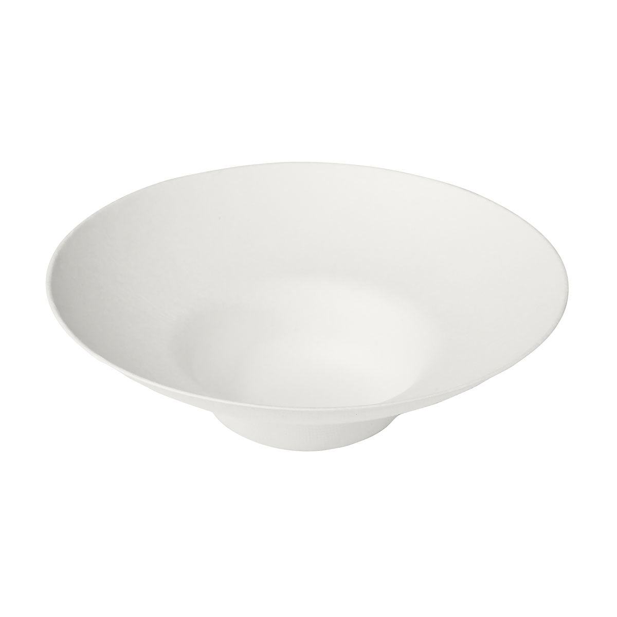 Bagasse Teller ø 19 cm  Weiß Bagasse Ø190 | Packung (25 Stück)-zoom-1