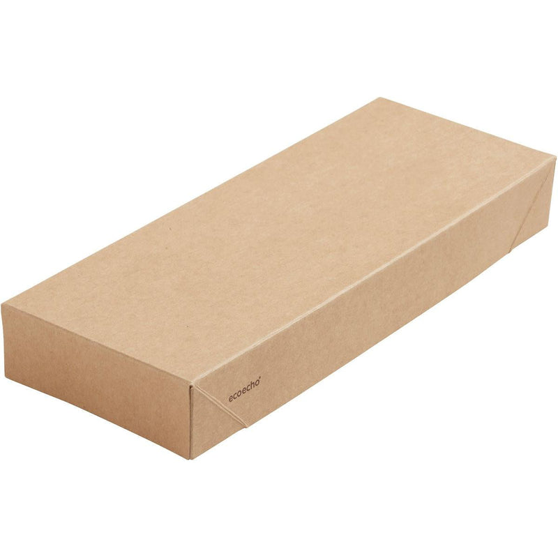 Viking Slim Brick Deckel Karton  Braun Karton/PLA 225x85x30  | Packung (300 Stück)-zoom-