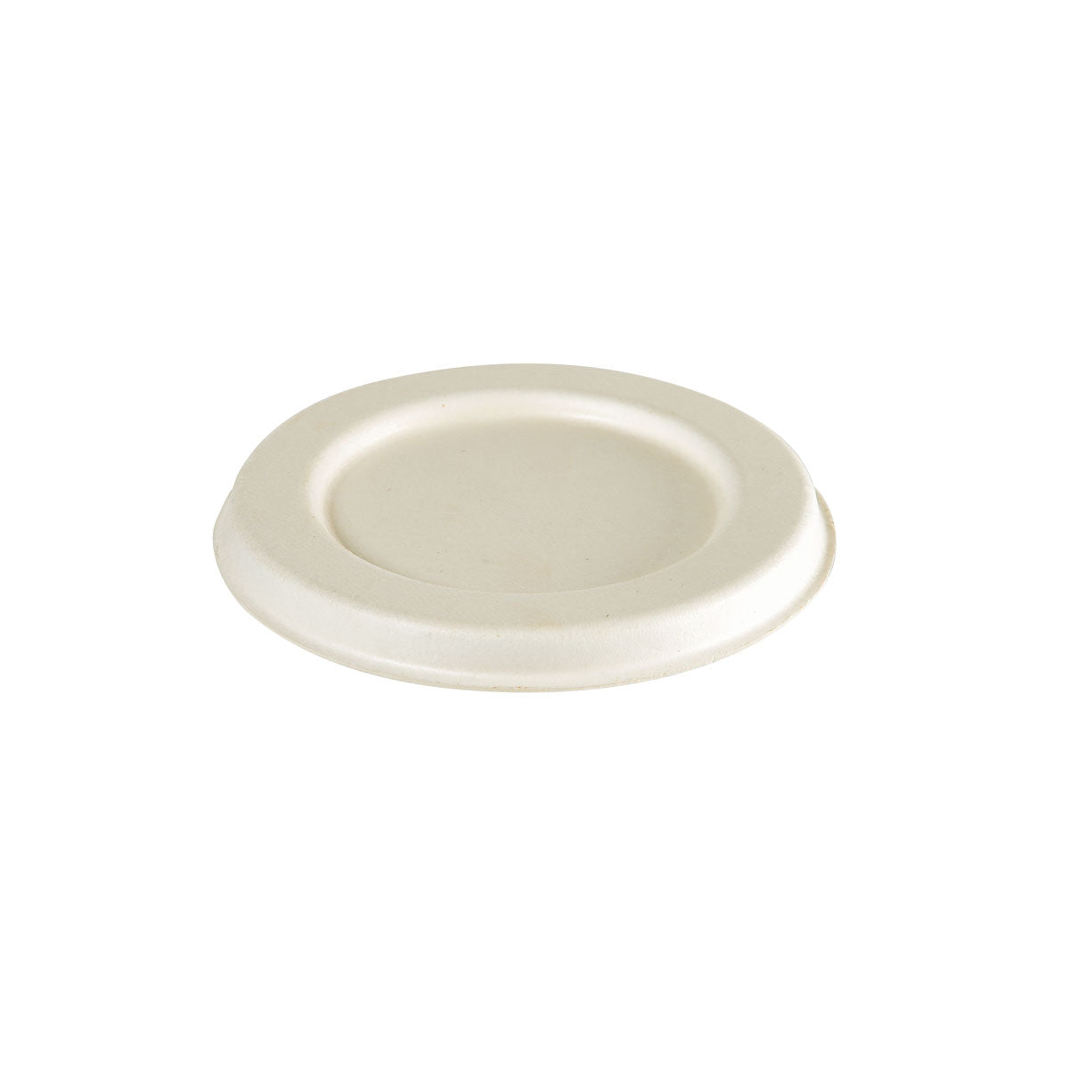 Deckel für 192065 / 192066 / 192067, Bagasse  Weiß Bagasse 65x65x8 | Packung (150 Stück)-zoom-1