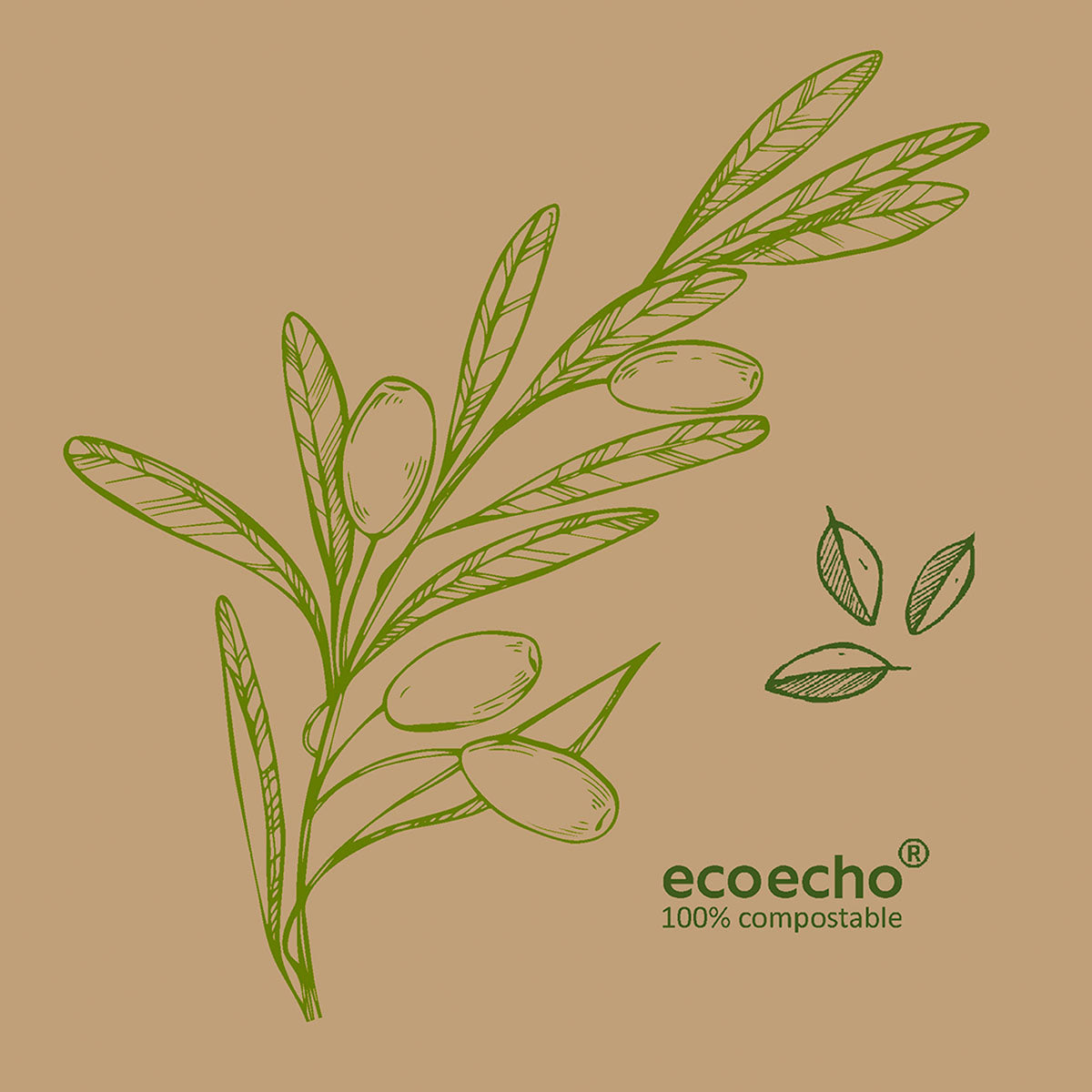 Dunisoft-Servietten 20 x 20 cm-zoom-4