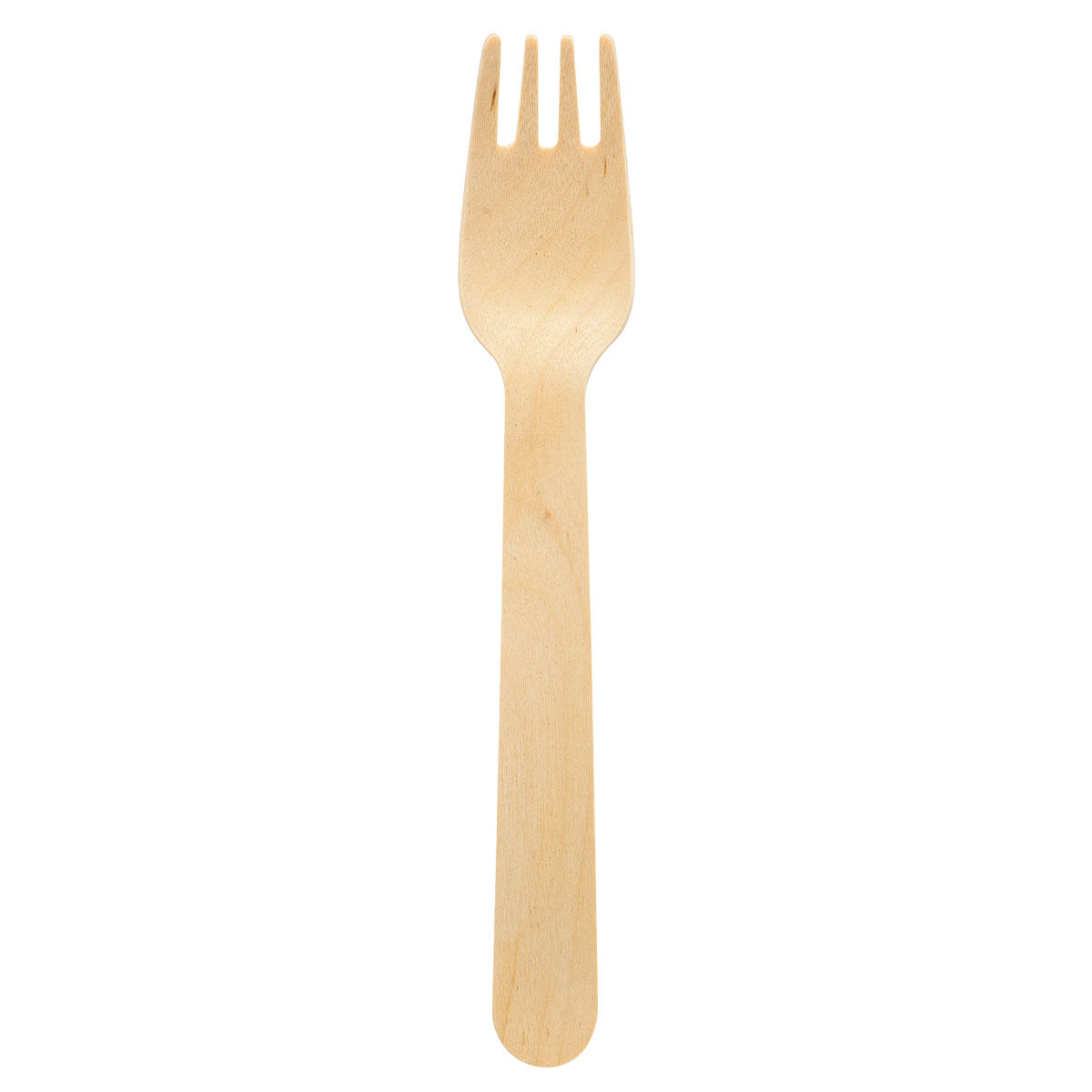 Gabel 160 mm, Holz gewachst  Natural gewachst 160 | Packung (100 Stück)