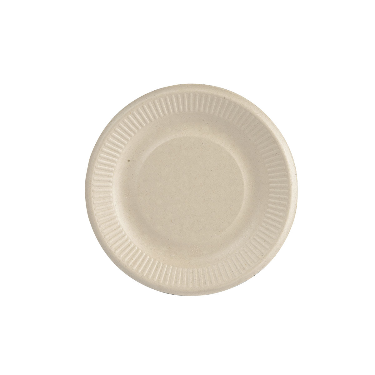 Teller ø 15 cm Braun, Bagasse  Braun Bagasse Ø150 | Packung (50 Stück)-zoom-1
