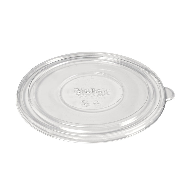 Deckel Karton Ronda WIDE+ rPET Transparent 900/1300 ml  Transparent rPET 200x190x10 | Packung (50 Stück)-zoom-