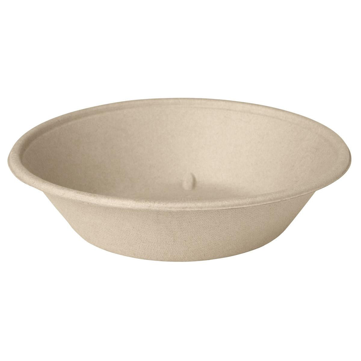 Classic Bowl 800 ml - uncoated  Braun Bagasse 194x194x48 | Packung (40 Stück)-1