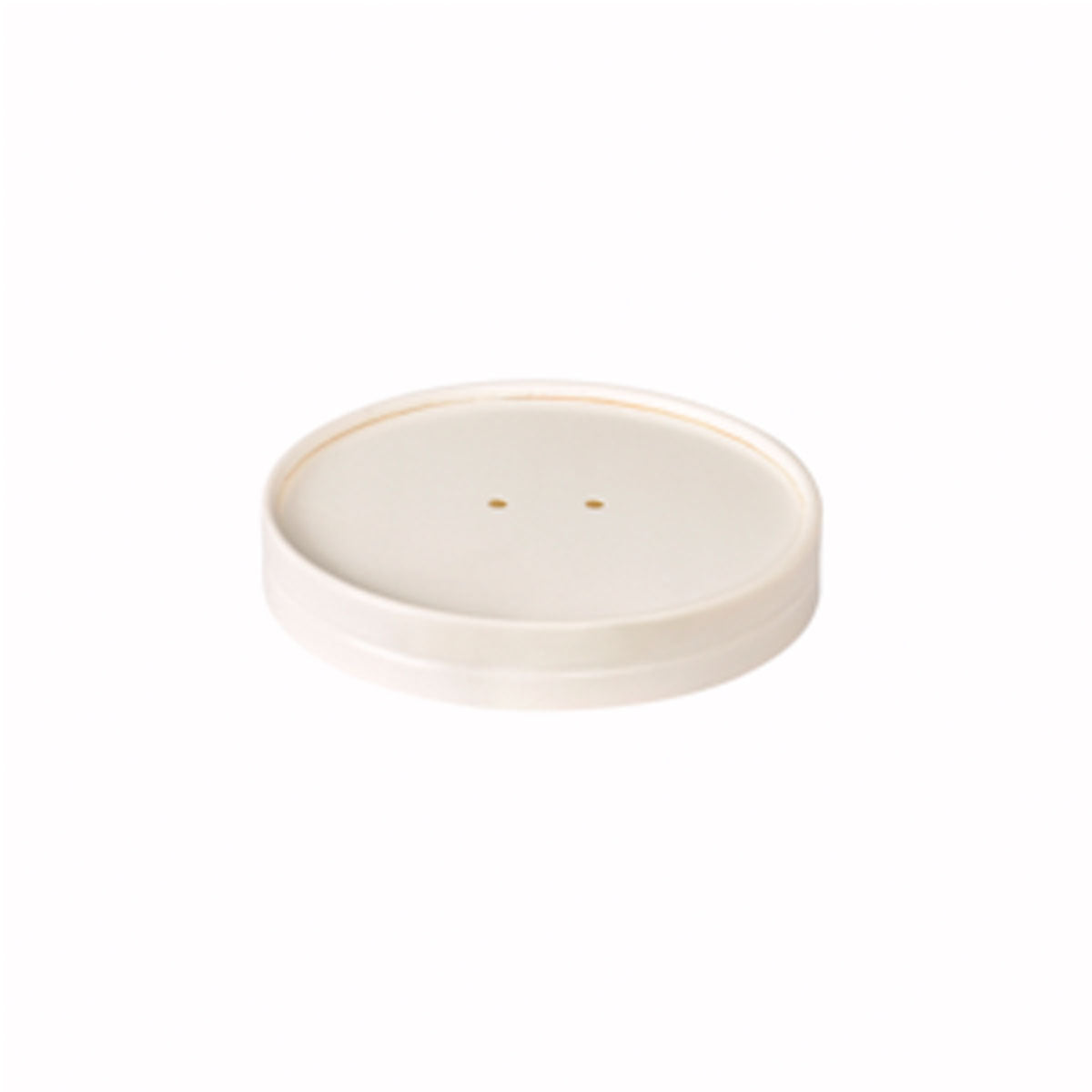 Coppa Deckel Karton 250 / 350 ml  Weiß Karton/PLA 116x116x10 | Packung (50 Stück)