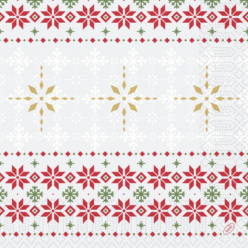 Servietten 40x40 3-lagig 1/4 Tradition | Packung (250 Stück)-zoom-