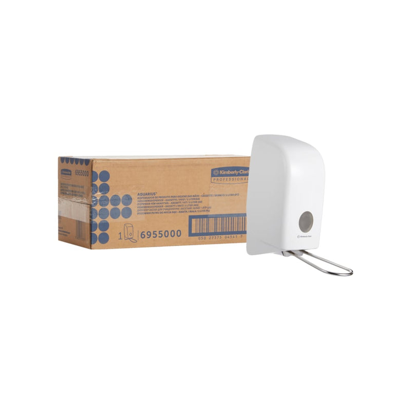 Aquarius™ Spender für Waschlotionen - Kassette / Weiß / 1 Ltr-zoom-