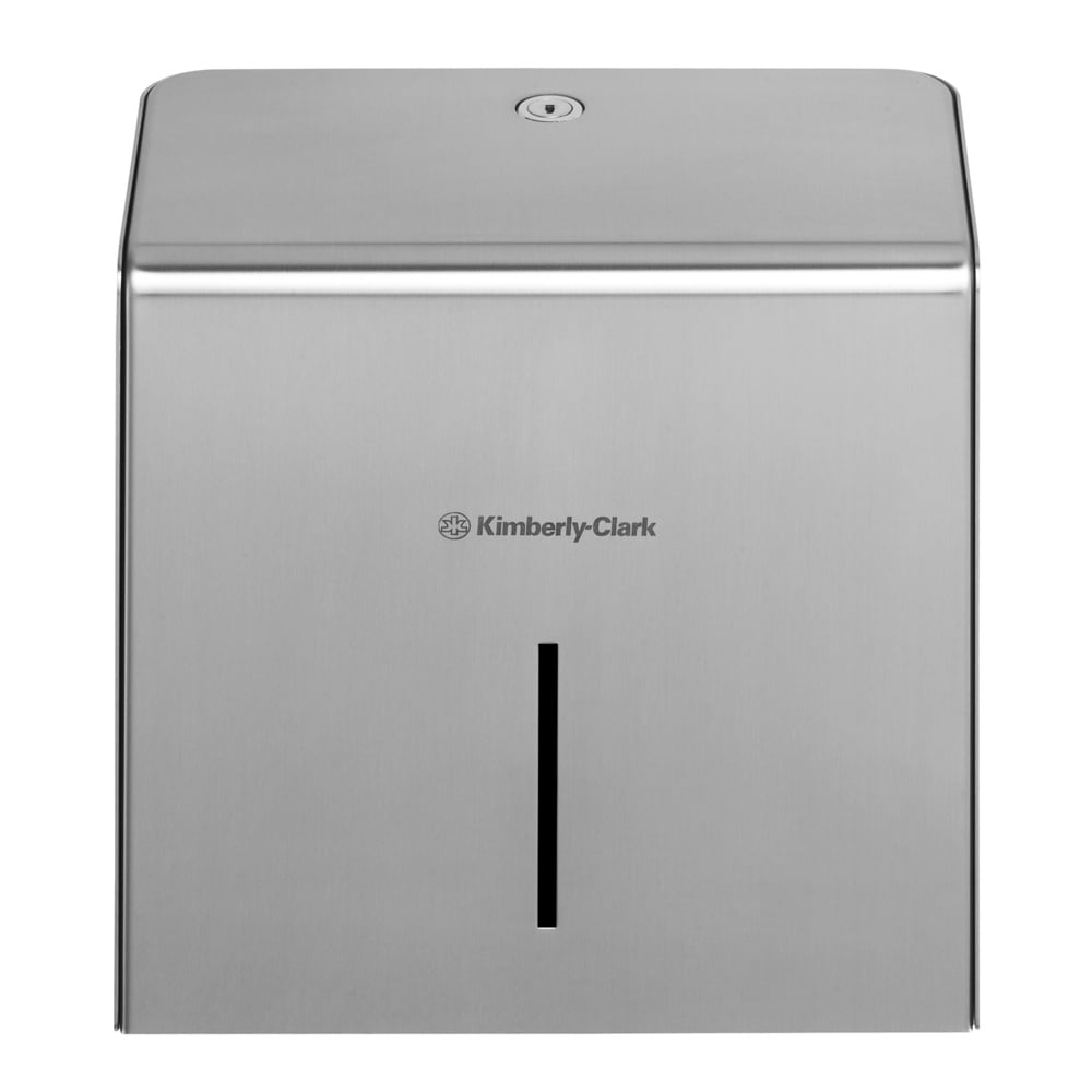 Kimberly-Clark Professional™ Toilet Tissue Spender - Mini Jumbo / Edelstahl - 1 Dispenser | Karton (1 Spender)-zoom-2