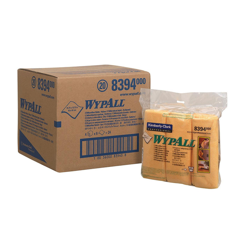 WypAll® Mikrofasertücher - flaches Tuch / 40 x 40 cm-zoom-