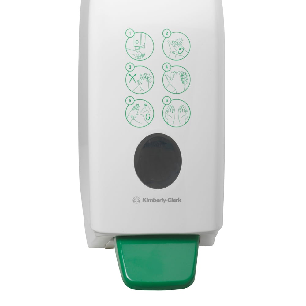 Auslaufartikel: Aquarius™ Hand Moisturiser Dispenser - Kassette / Weiß /1 Ltr - 1 Dispenser | Karton (1 Spender)-zoom-3