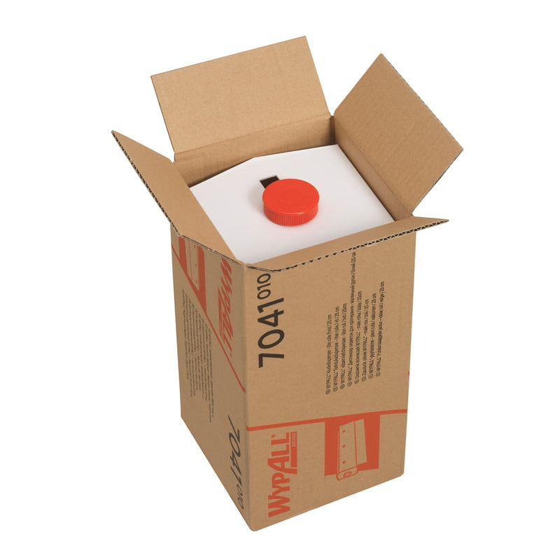 Auslaufartikel: WypAll® Wischtuch-Spender - Kleinrollen / Weiß /25 cm - 1 Dispenser | Karton (1 Spender)-zoom-