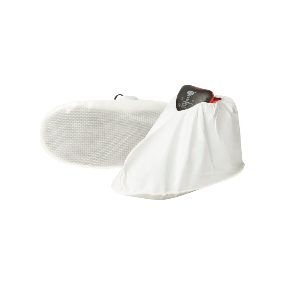 KleenGuard® A40 Leichter Überziehschuh mit Sohle - Weiß /M/L - 200 Overshoes | Karton (200 Überziehschuhe)-1