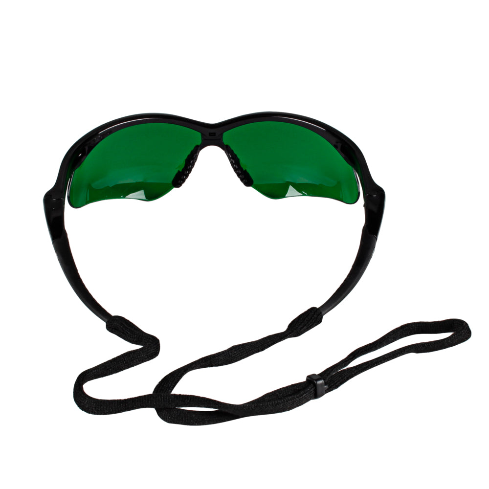 Auslaufartikel: KleenGuard® V30 Nemesis™ Schutzbrille - IRUV 3.0 Sichtscheiben / Grün - 1 Carton  x 12 Glasses | Karton (1 Box)-3
