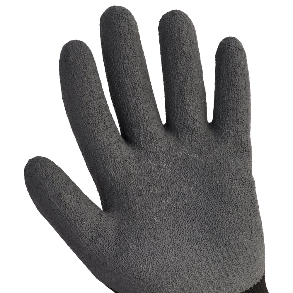 KleenGuard® G40 Latexbeschichtete Handschuhe - handspezifisch / grau & schwarz-zoom-4